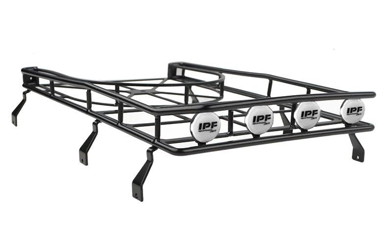 RC4WD Roof Rack w/ Tire Mount and IPF Lights for Gelande II D90 (VVVC5010)