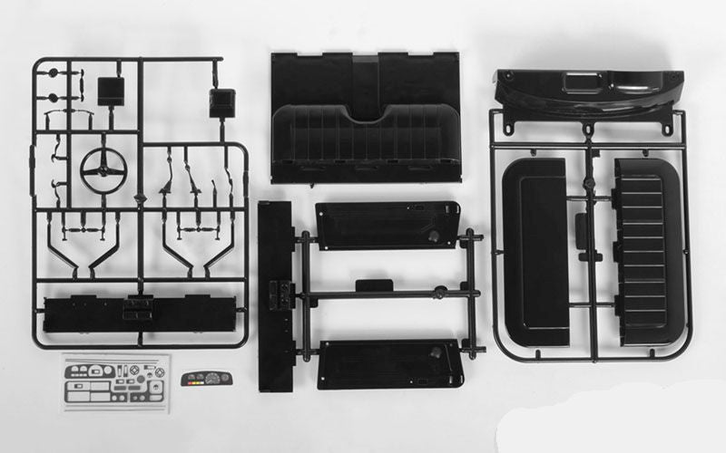 RC4WD Mojave II Two Door Complete Interior with Metal Details | Scale Accessory