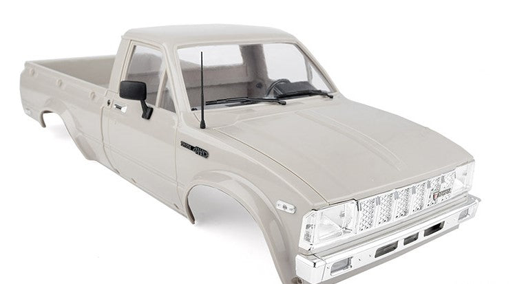 RC4WD Trail Finder 2 1/10 1982 Toyota Pickup Hard Body Set Primer Grey