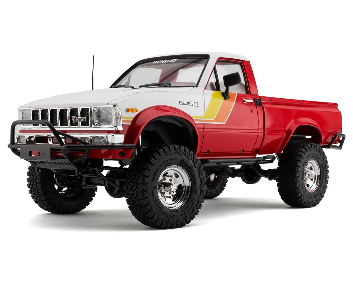 RC4WD Trail Finder 2 1/10 RTR 4WD Electric Trail Truck w/1982 Toyota Pickup Body (Red) w/2.4GHz Transmitter