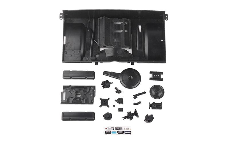 RC4WD Small Block V8 Engine Bay for Chevrolet Blazer and K10 | Scale Interior