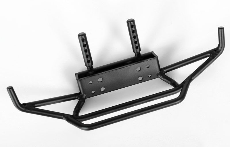 RC4WD Tough Armor Front Tube Bumper with Winch Mount for Trail Finder 2