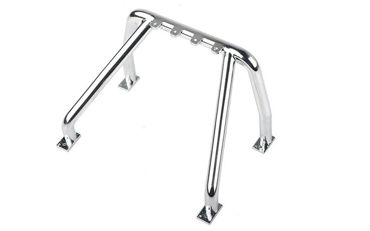 RC4WD Roll Bar Chrome 1985 1987 Toyota Pickup XtraCab 1/10 Scale Accessory