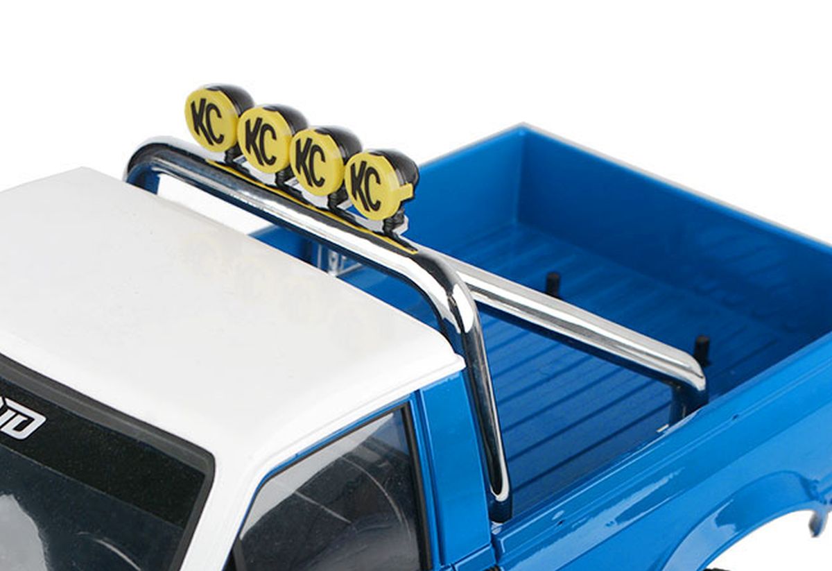 RC4WD Roll Bar Chrome 1985 1987 Toyota Pickup XtraCab 1/10 Scale Accessory