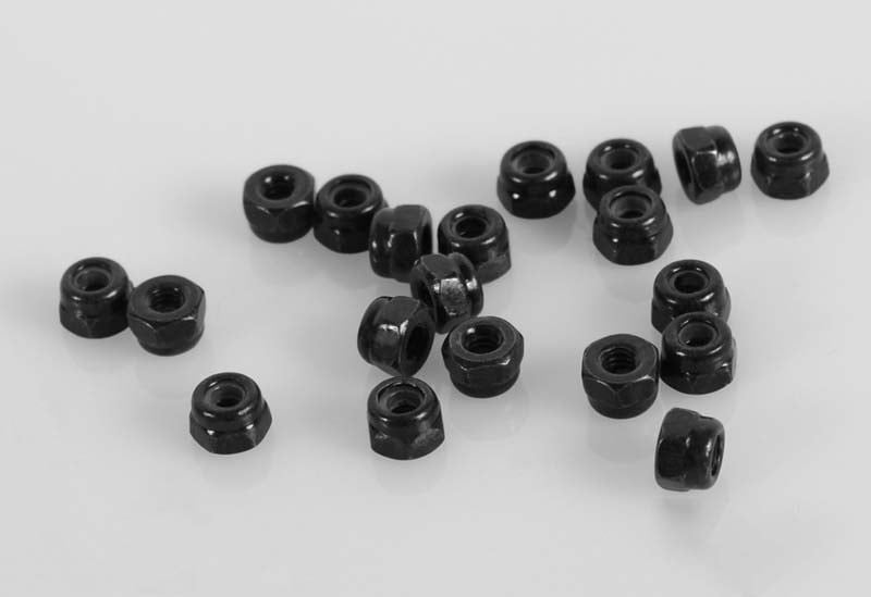 RC4WD Nylock Nuts M2 (Black) ZS0906