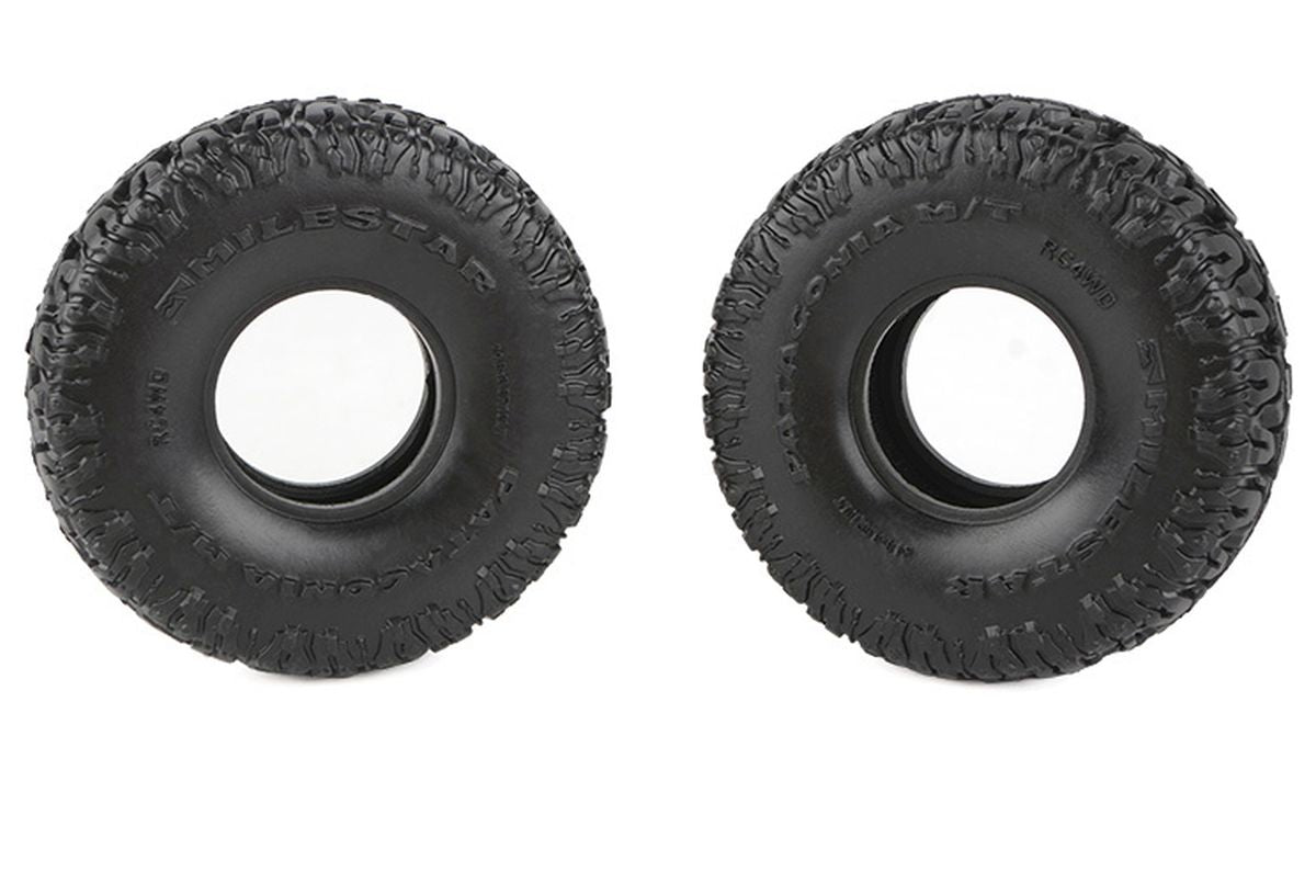 RC4WD Milestar Patagonia MT 1.0 Inch Micro Crawler Tires V2 Licensed Pair