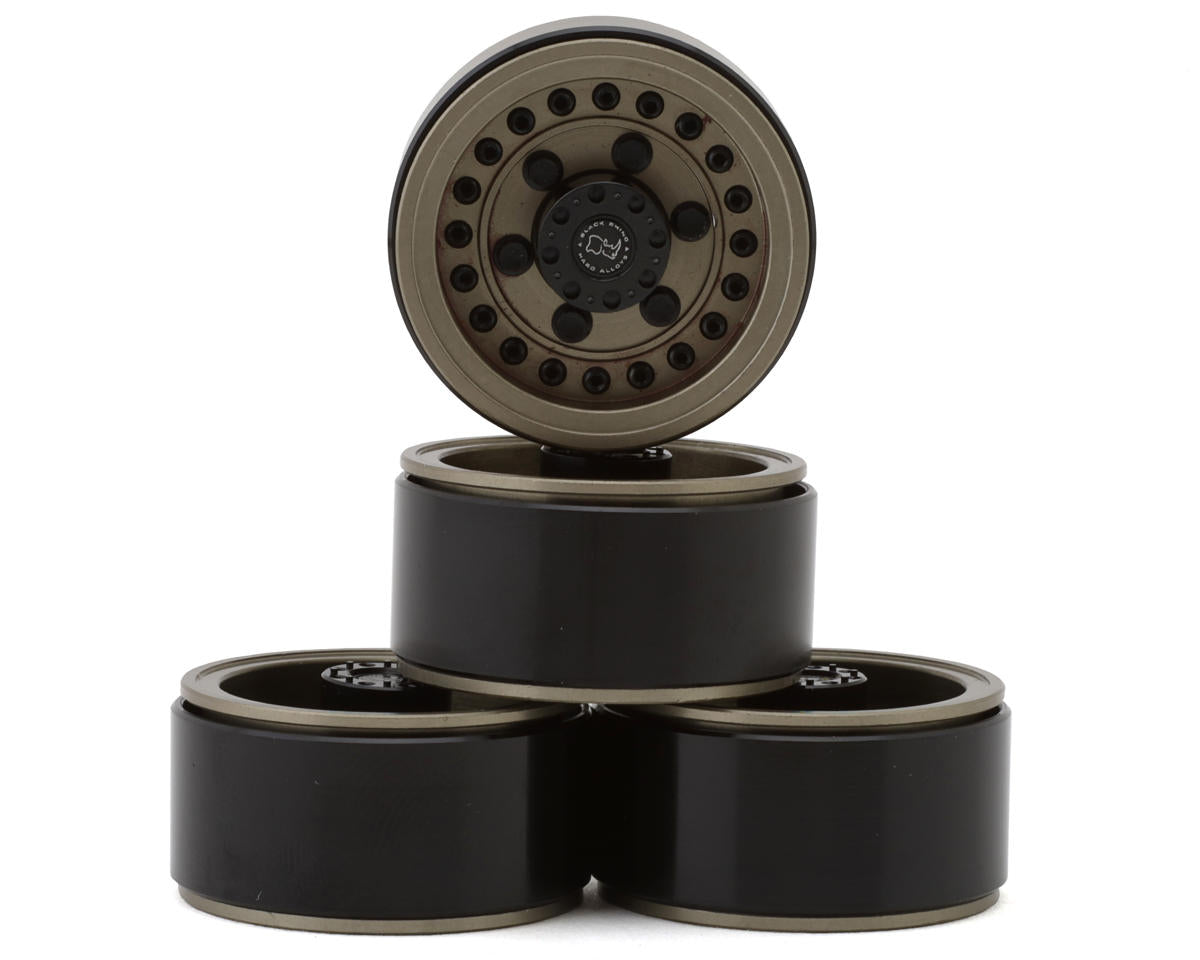 RC4WD Black Rhino Armory 1.0" CNC Aluminum Beadlock Wheels (4pcs)