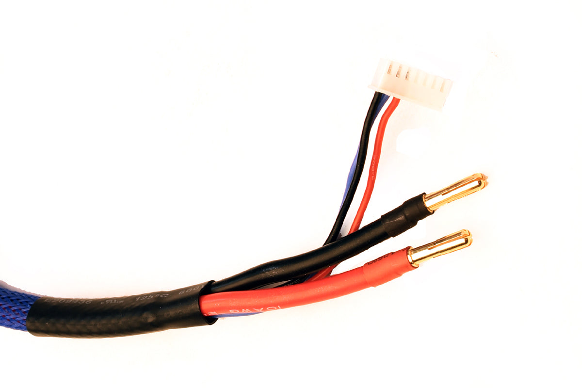 Racers Edge Pro RC Charge Lead Set - 4mm and 5mm Bullets, 36 Inch Long