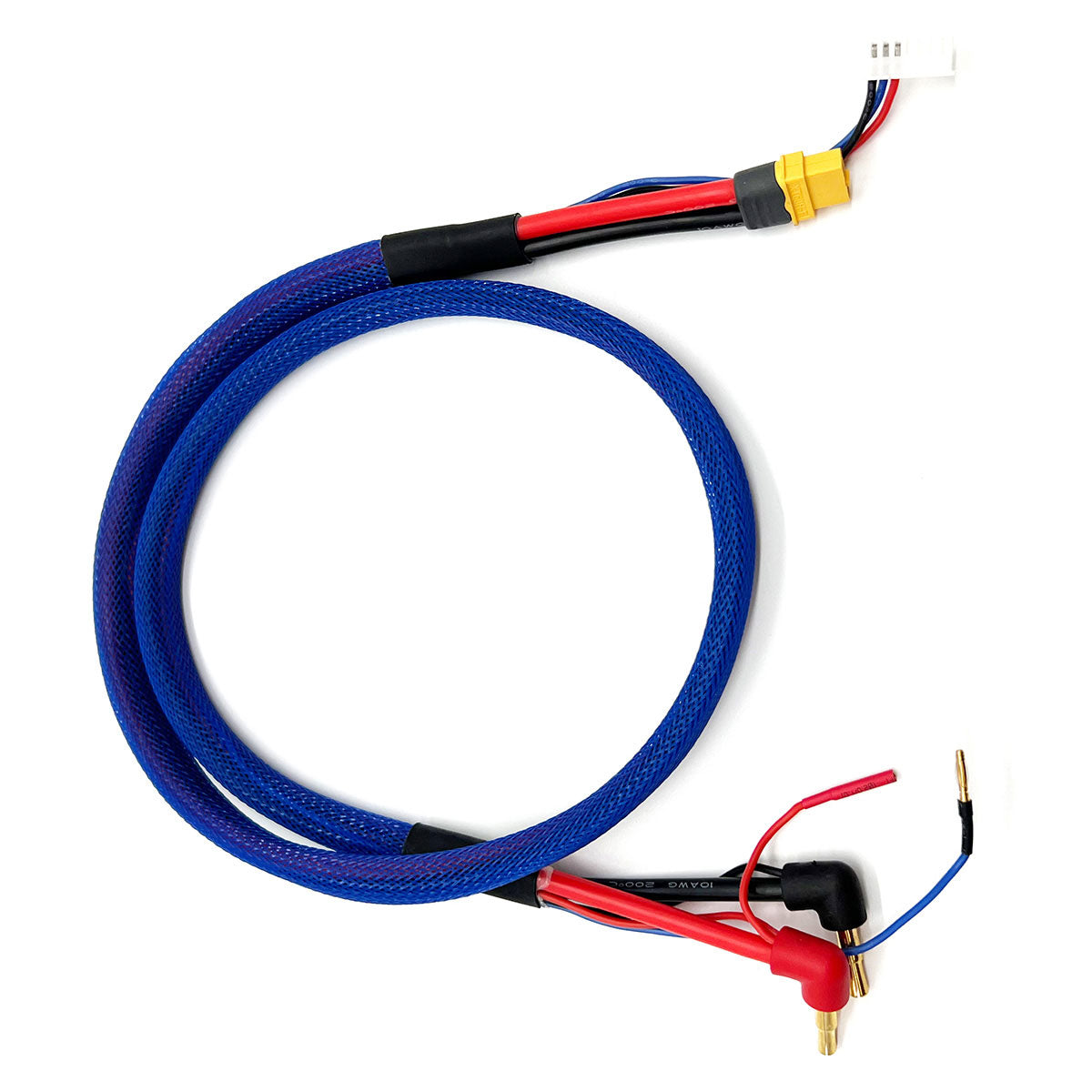 Racers Edge Pro Charge Lead Set – 4mm/5mm Bullet to Female XT90, 36" Length