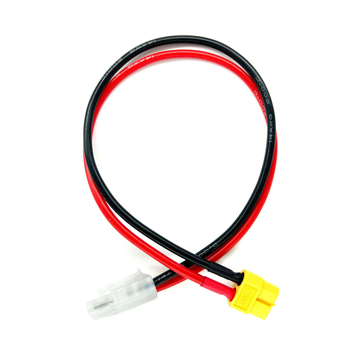 Racers Edge Male Tamiya to Female XT60 Charge Adapter, 300mm
