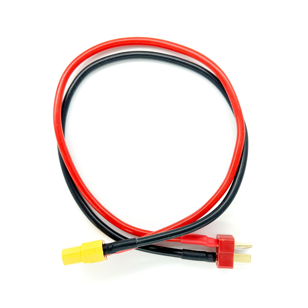 Racers Edge Male Deans (T-Plug) to Female XT60 Charge Adapter, 300mm