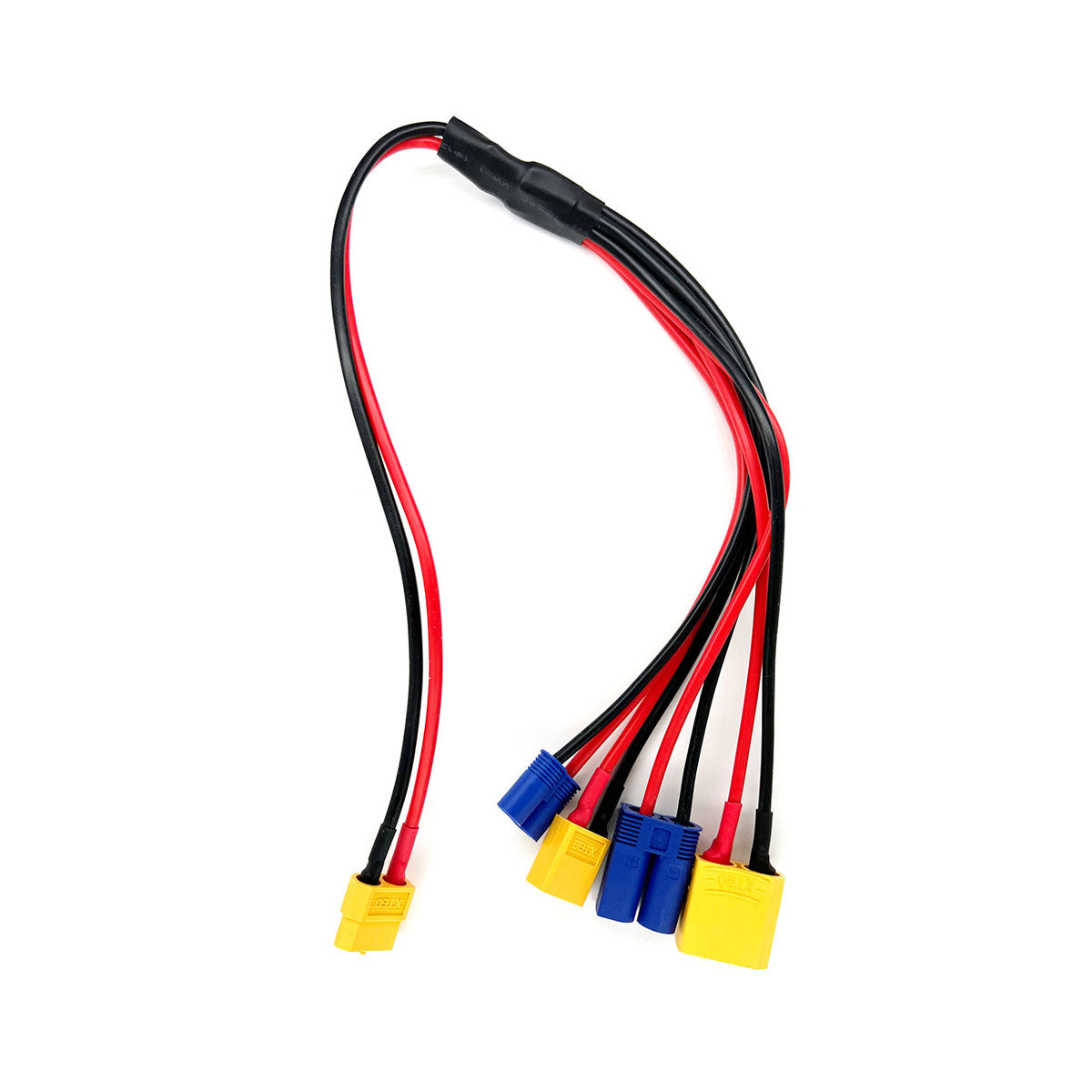 Racers Edge 4-Function Charge Adapter – Female XT60 to XT60 / XT90 / EC3 / EC5