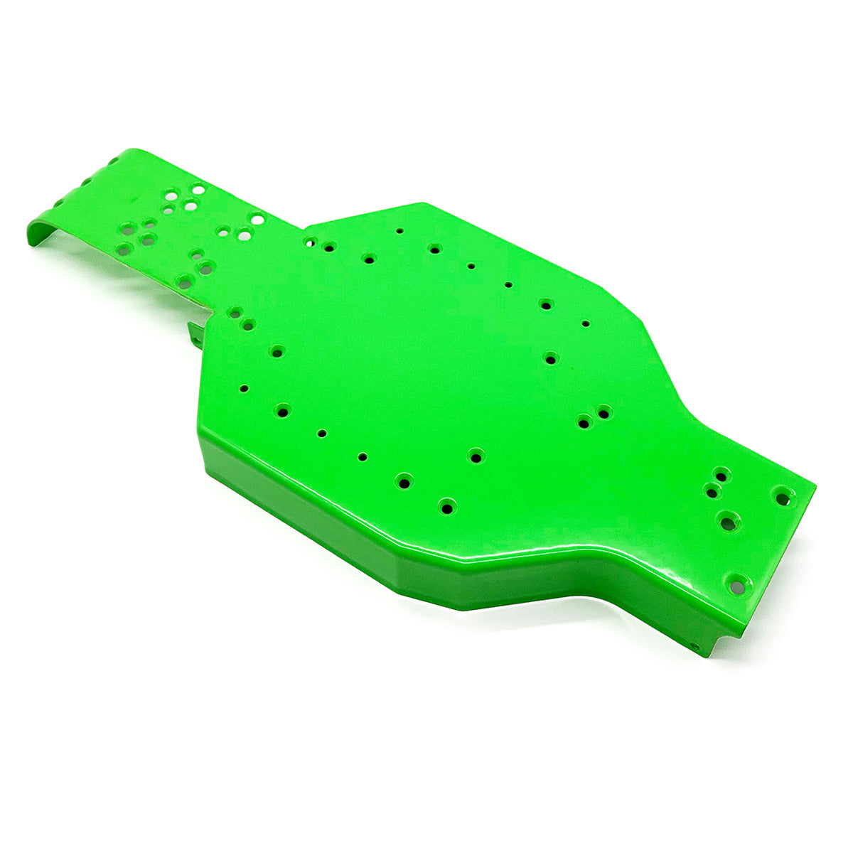 Racers Edge Authentic RC10 Chassis - Powdercoated in Retro Green 6637G