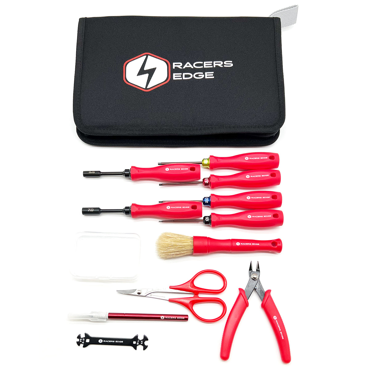 Racers Edge 11 Piece Complete Tool Set w/Tool Case 70000