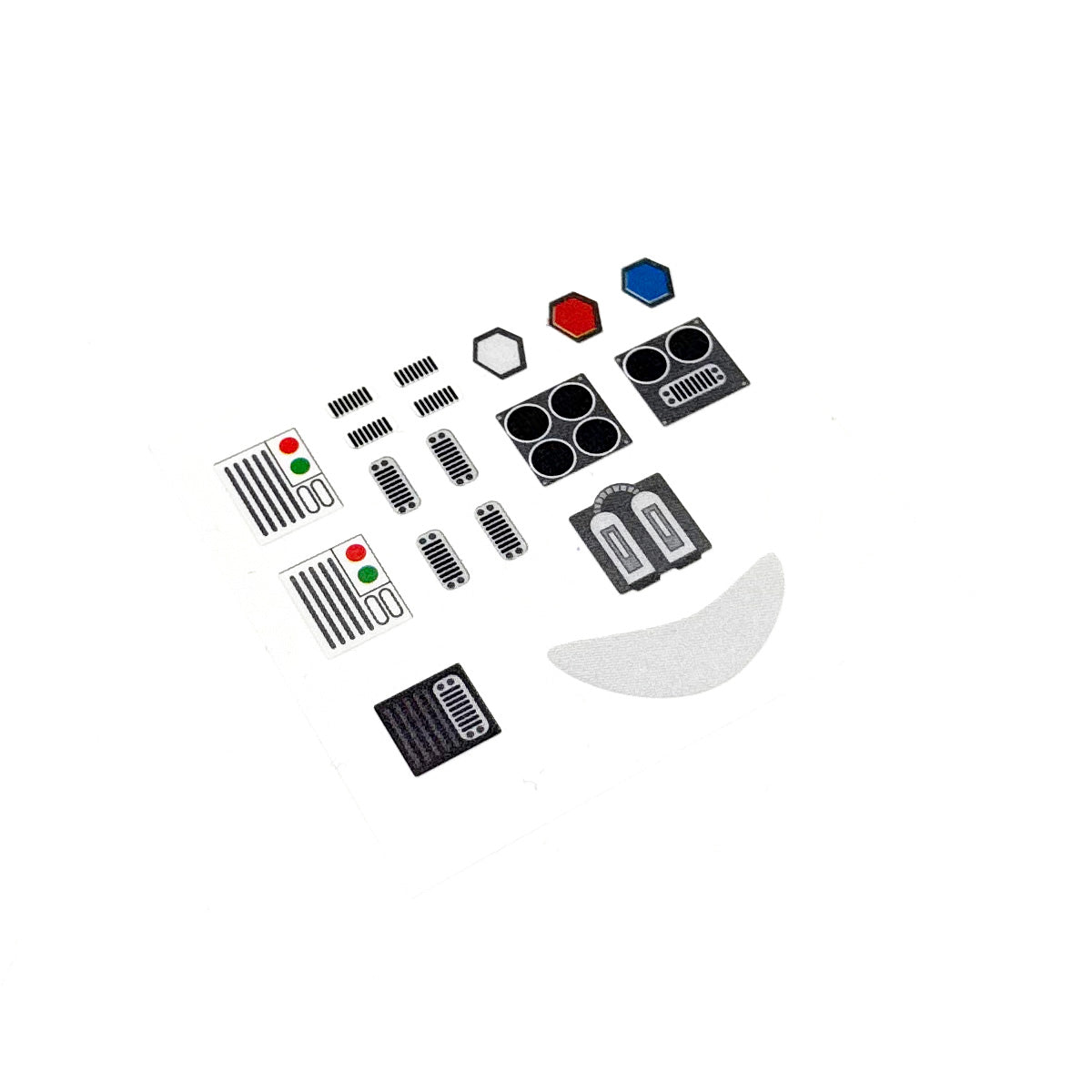 Rage R/C AeroBoard Decal Sheet; Robot 4583