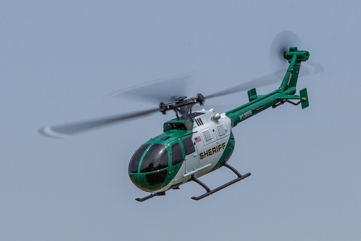 Rage R/C Hero-Copter 4-Blade RTF RC Helicopter - Sheriff Edition