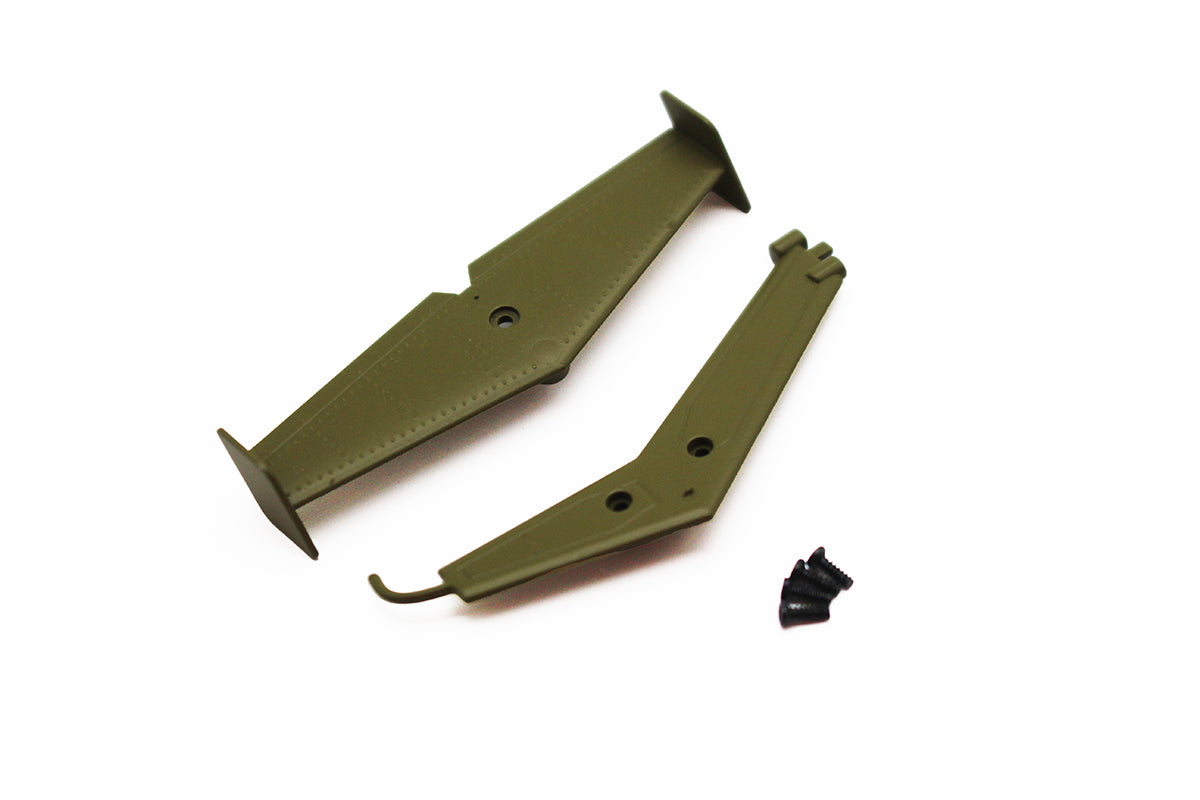 Rage R/C Hero-Copter Military Replacement Side Wing & Tail Set – Marines – RC Helicopter Part