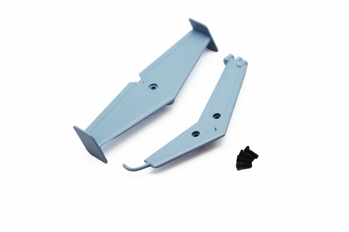 Rage R/C Hero-Copter Military Replacement Side Wing & Tail Set – Navy – RC Helicopter Part