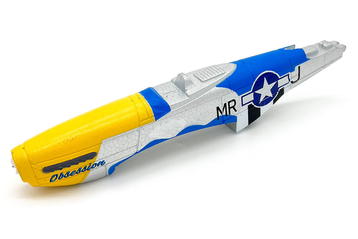 Rage R/C Fuselage with Motor and Gearbox for Micro P-51 Obsession RC Airplane