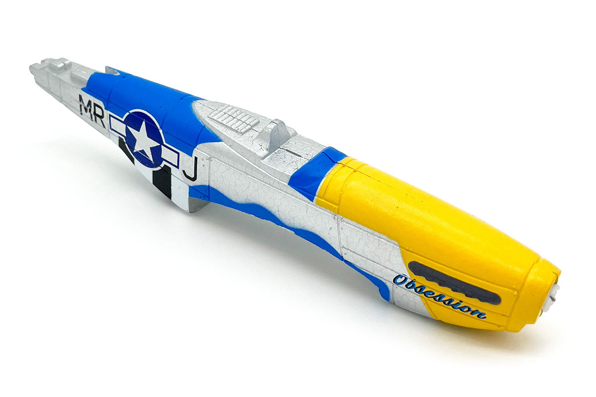 Rage R/C Fuselage with Motor and Gearbox for Micro P-51 Obsession RC Airplane