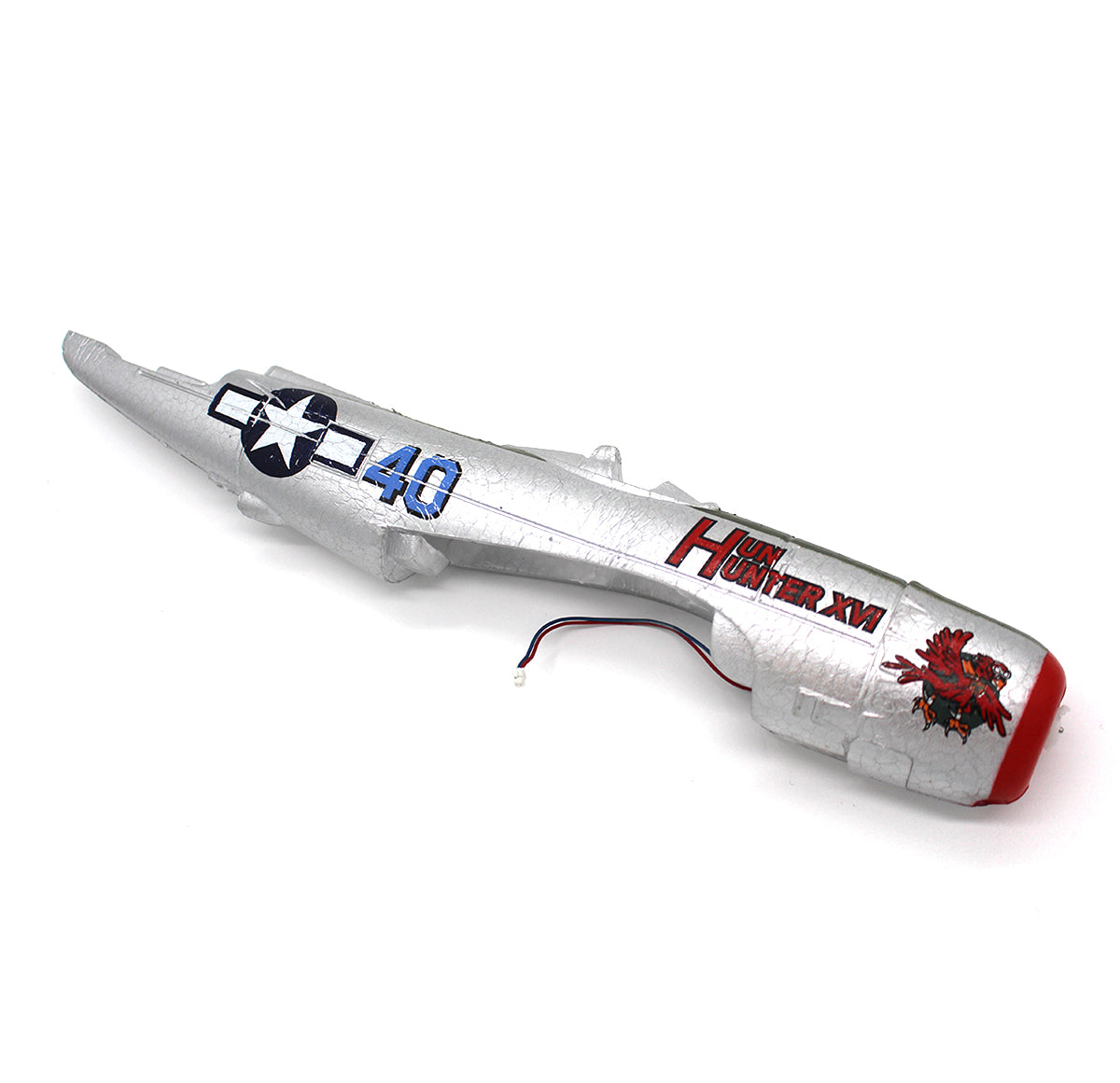 Rage R/C Fuselage with Motor and Gearbox for Micro P-47 Thunderbolt RC Airplane