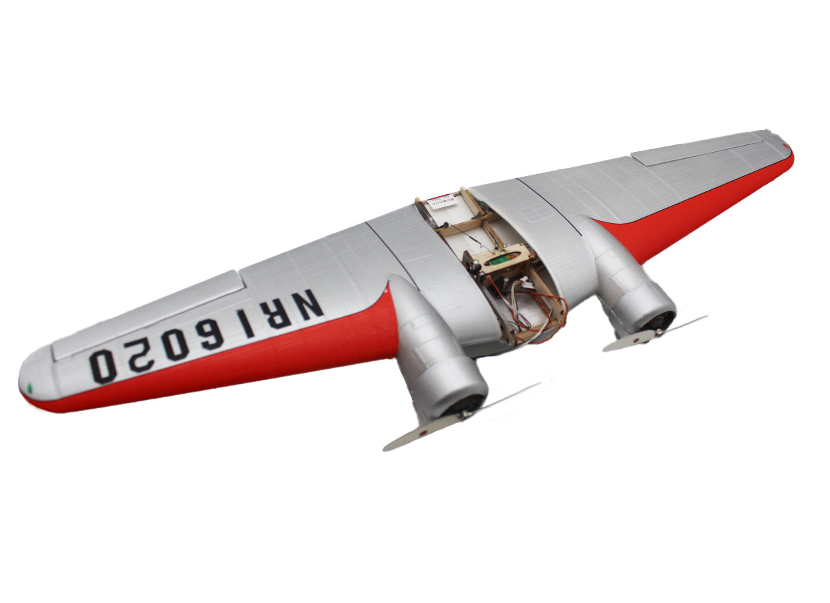 Rage R/C Main Wing with Motors and Electronics for Lockheed Electra Micro RC Airplane