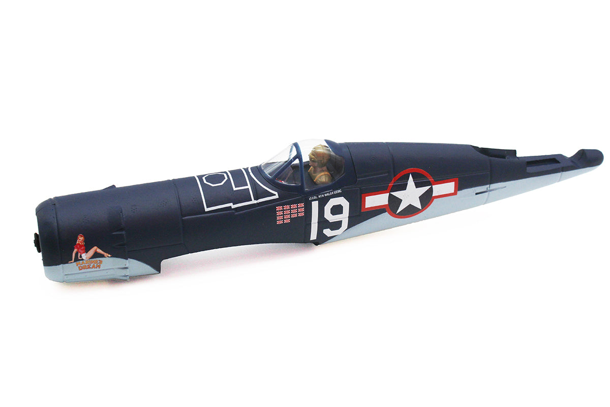Rage R/C F4U Corsair BL 500mm Replacement Painted & Printed Fuselage – RC Airplane Part