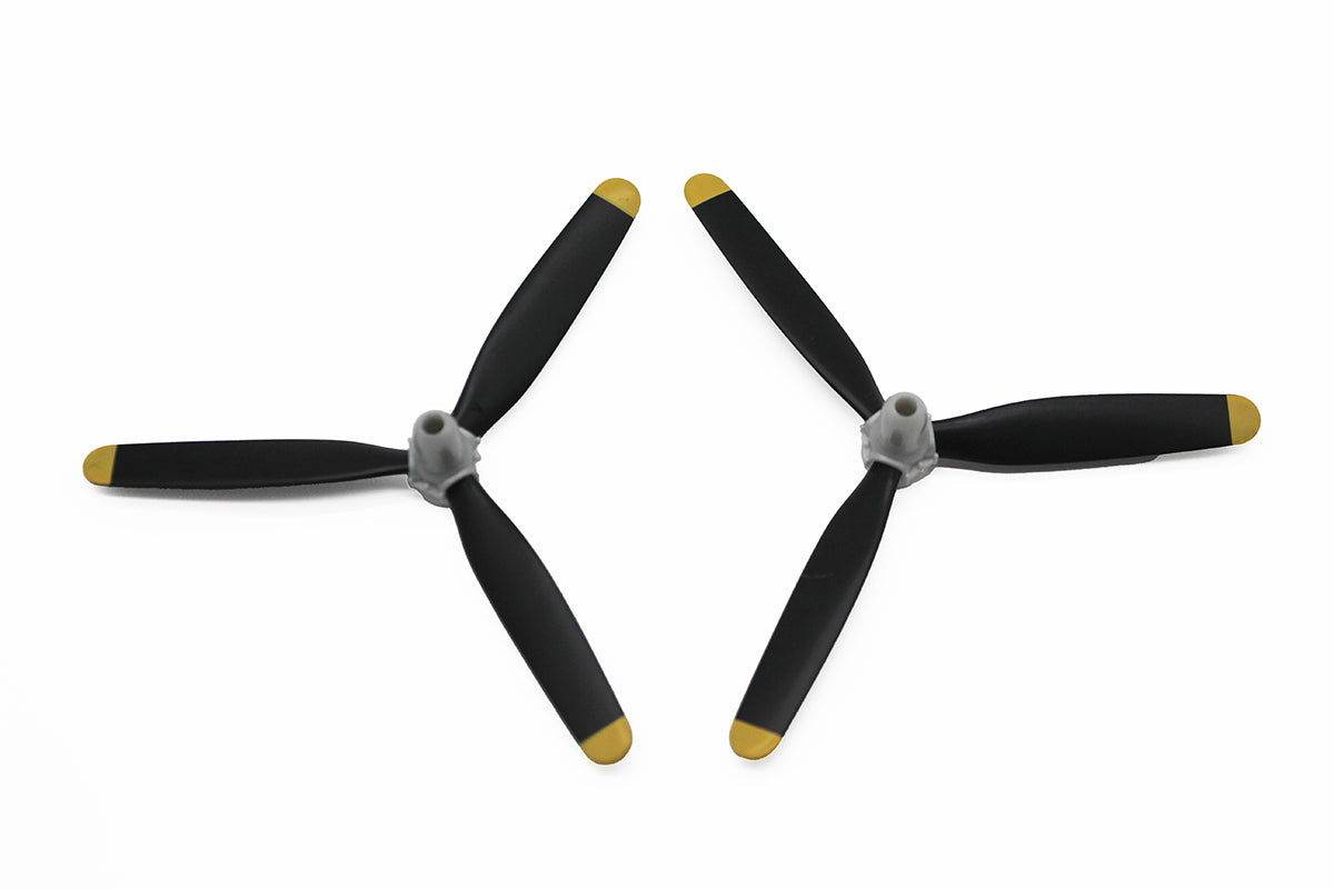 Rage R/C 3-Blade Prop & Spinner (2); F4U BL A1636