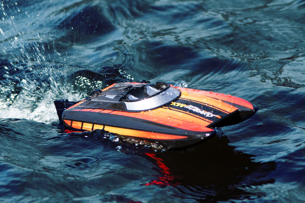 Rage R/C SuperCat MX V2 Self-Righting Brushed Electric Micro RTR RC Catamaran Boat