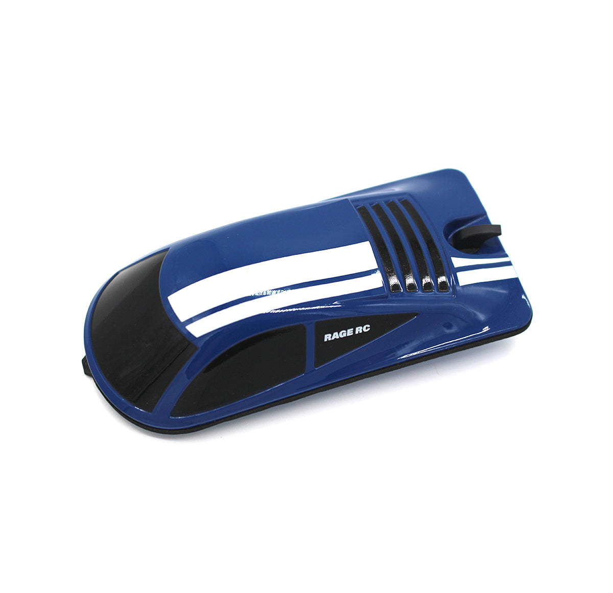 Rage R/C Replacement Canopy and Latch for LightWave RC Boat - Blue