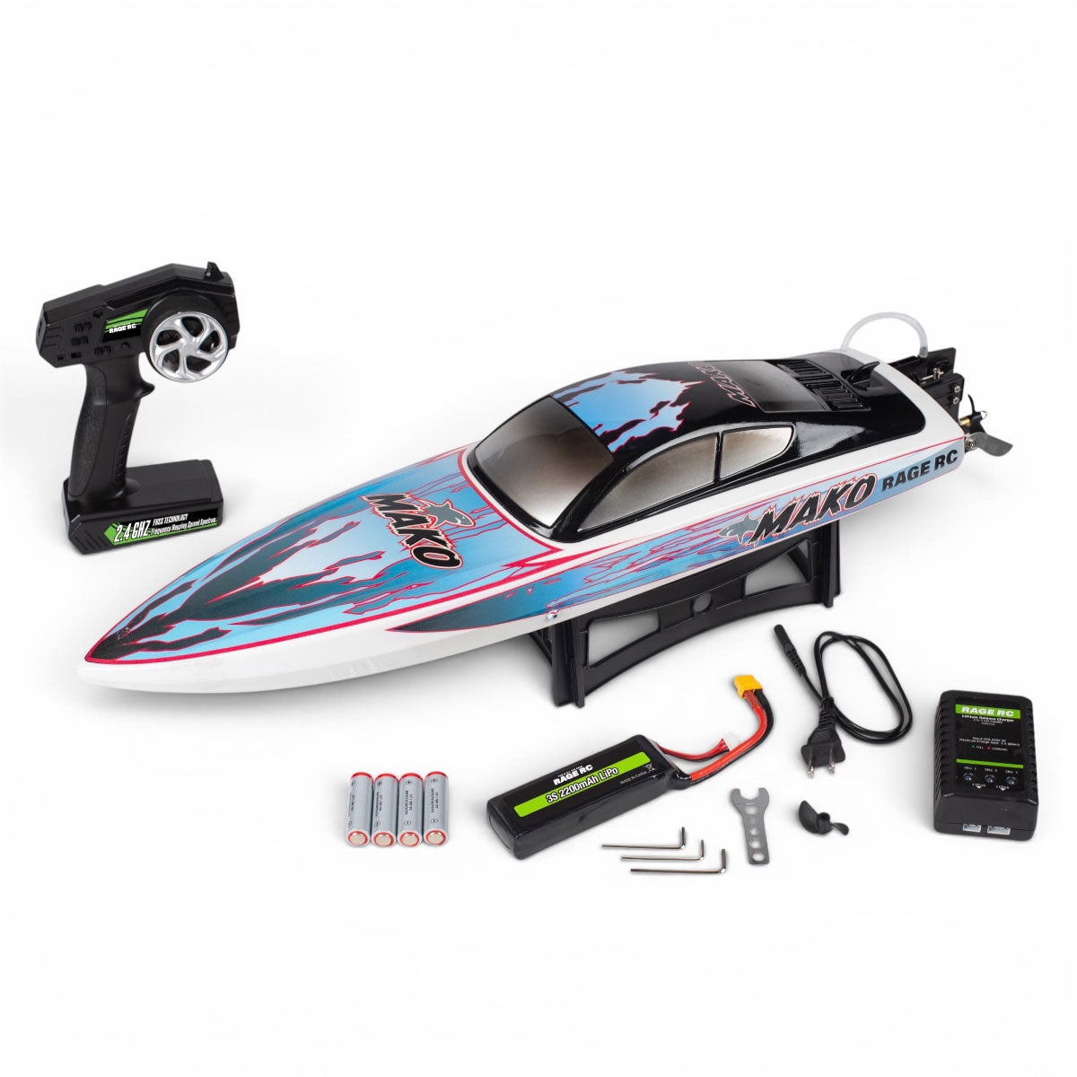 Rage R/C Mako 630BL Brushless RTR RC Boat