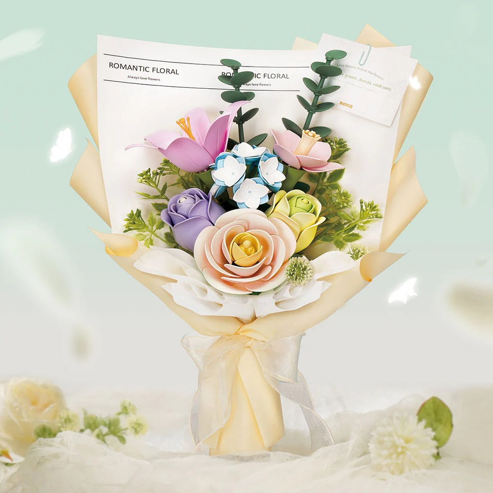Rolife Spring Time Bouquet DIY 3D Puzzle