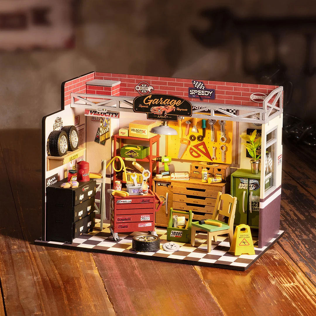Rolife DIY House Garage Workshop