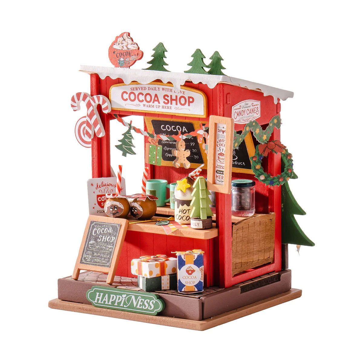 Rolife Cocoa Shop Super Mini House - Cozy Hot Chocolate Scene