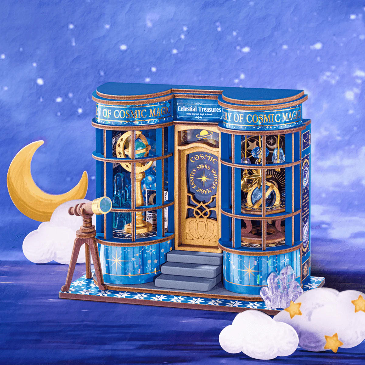 Rolife Magic Astronomy Shop Super Mini House - Enchanting Celestial Mini Scene