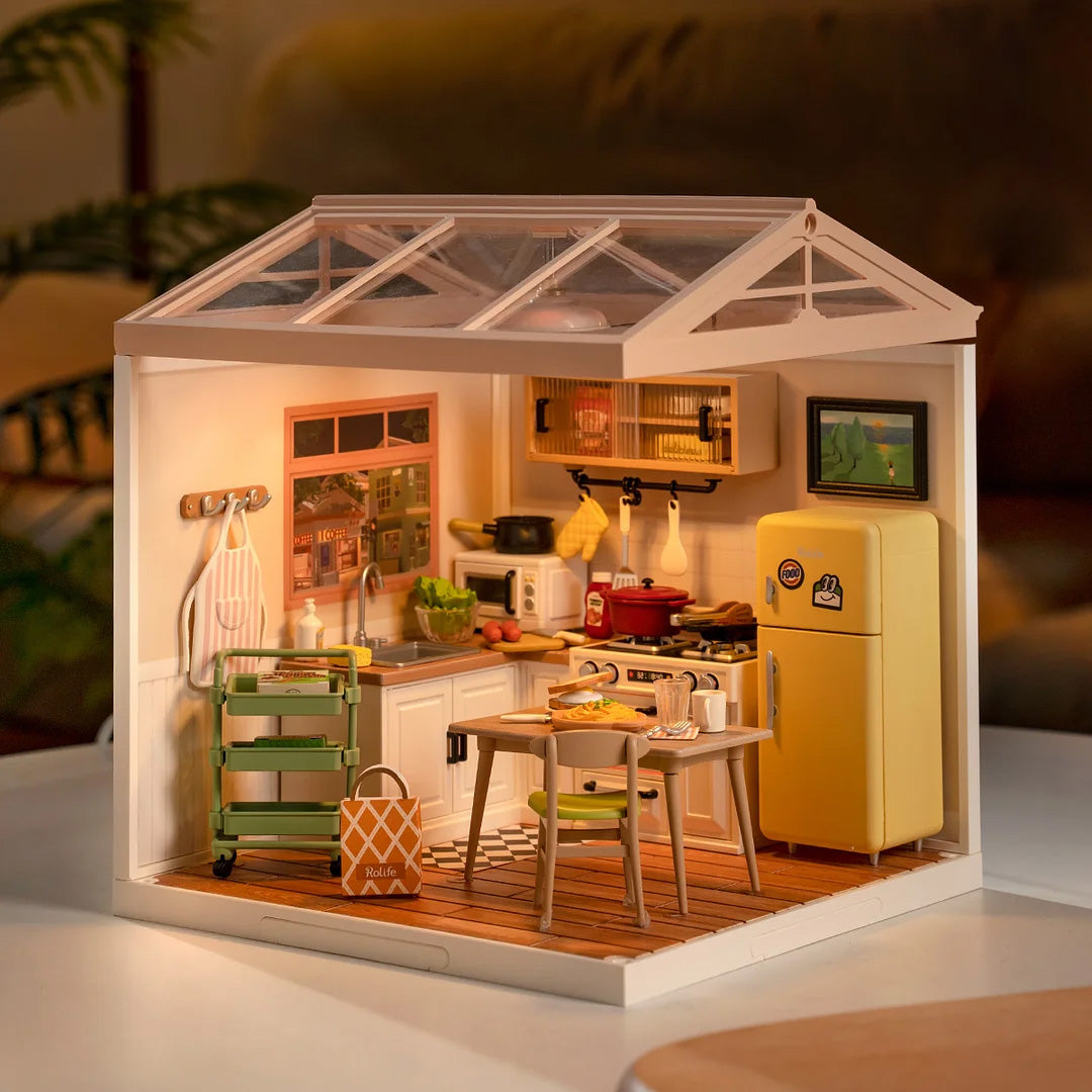 Rolife Happy Meals Kitchen