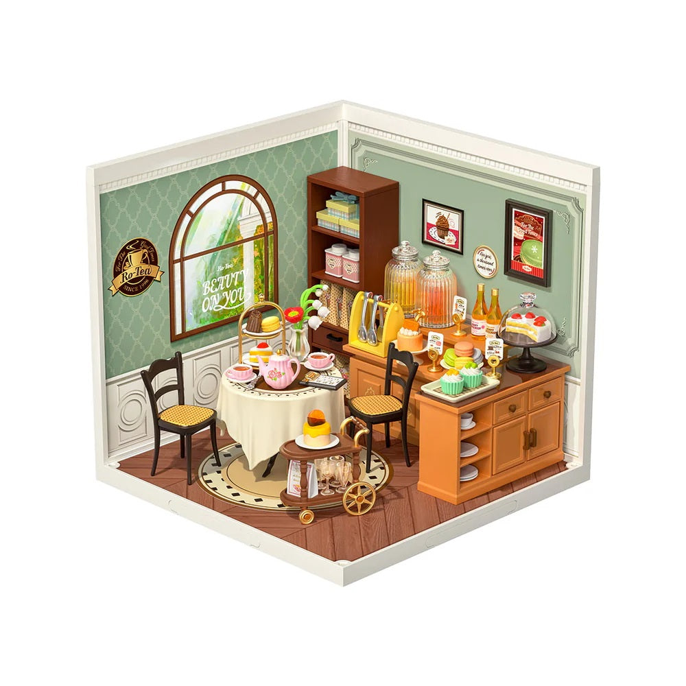 Rolife Sweet Sips Tea DIY Plastic Miniature House
