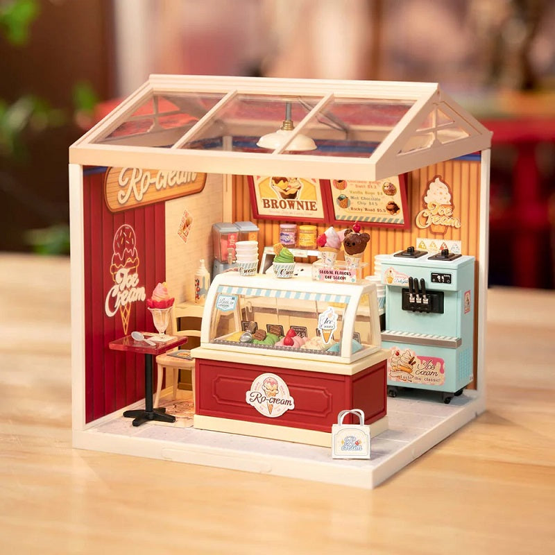 Rolife Flavorful Ice Cream DIY Miniature House - Frozen Treats Scene