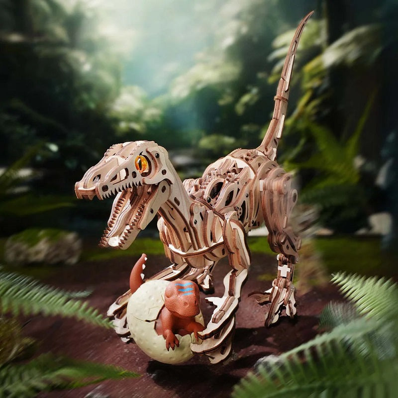 Robotime Velociraptor Mechanical 3D Wooden Puzzle LD01