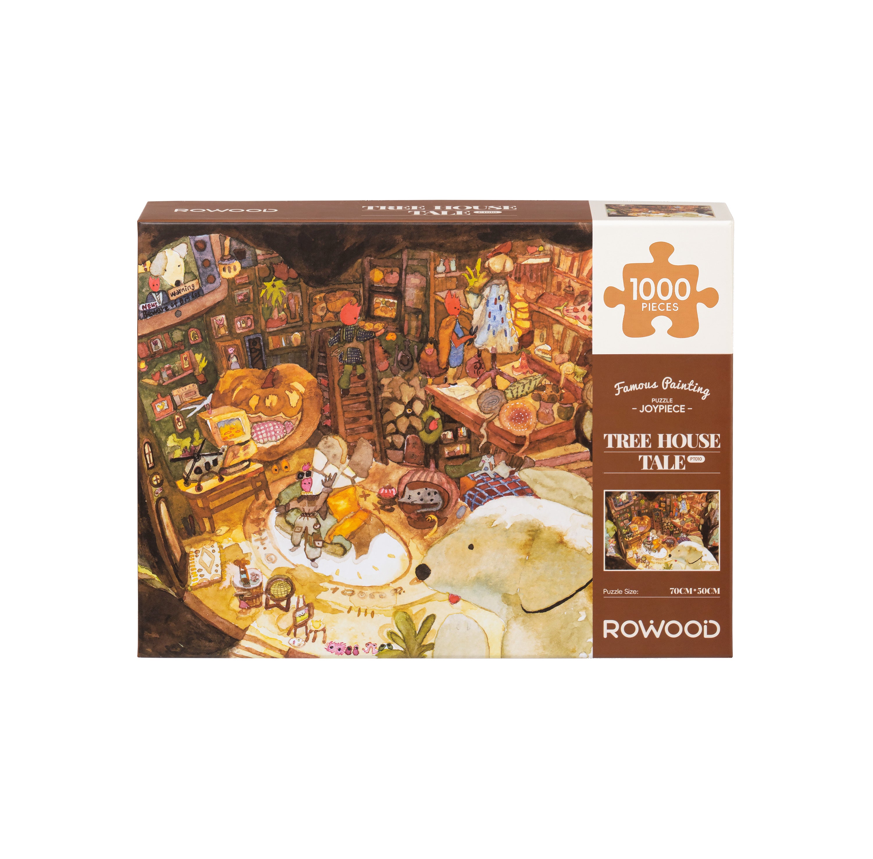 Rolife Treehouse Tale Joypiece 1000 Piece Puzzle - Enchanting Forest Scene