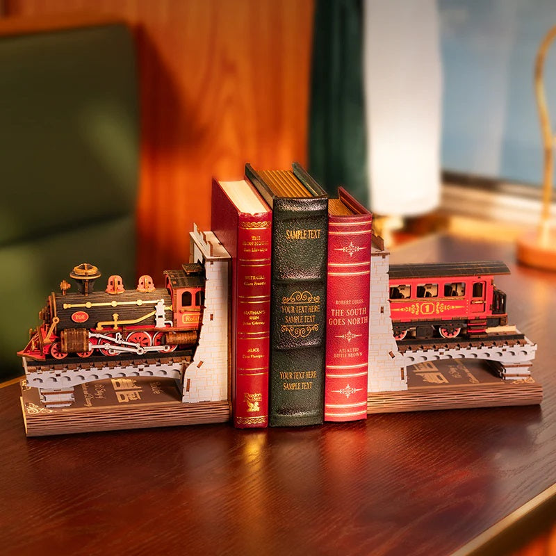 Rolife Century Train DIY Book Nook
