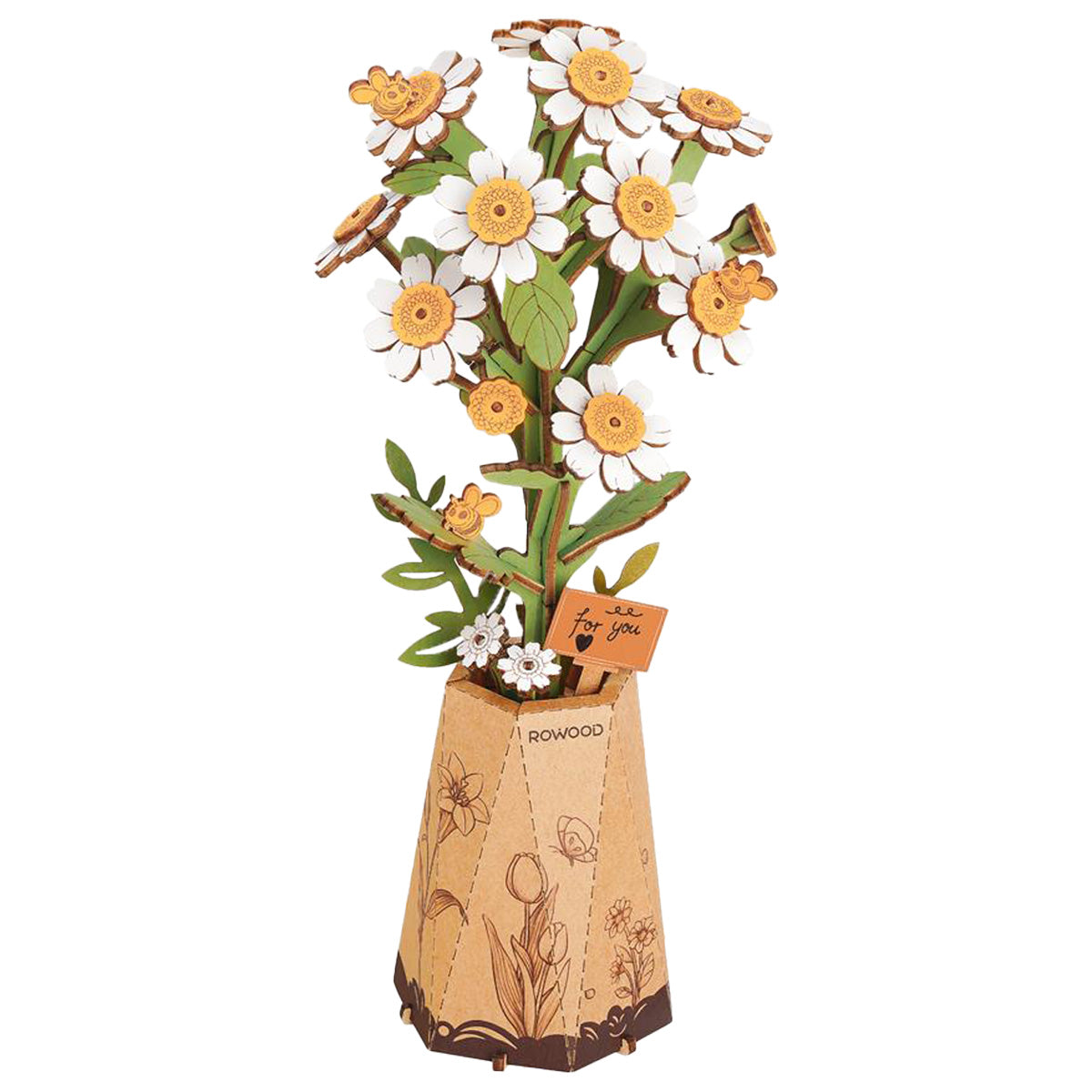 Robotime Chamomile - Wood Bloom Craft TW061