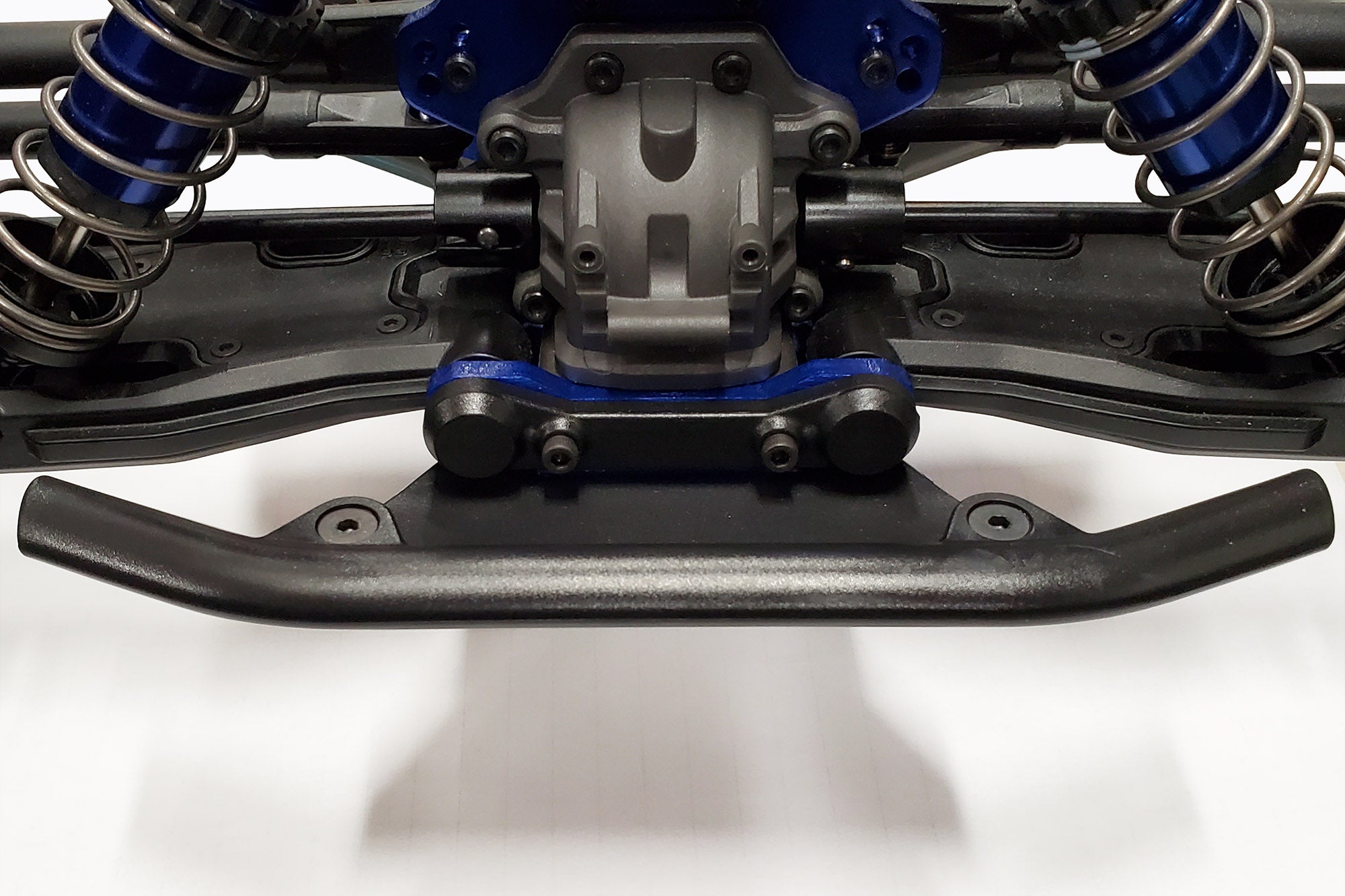 RPM Front Bumper and Skid Plate for Traxxas Sledge Black