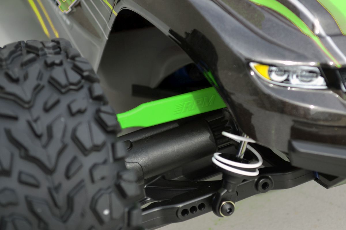 RPM Camber Link Set Green for Traxxas Slash 4x4 Rustler 4x4 Stampede 4x4 Bigfoot 4x4 BL-2S