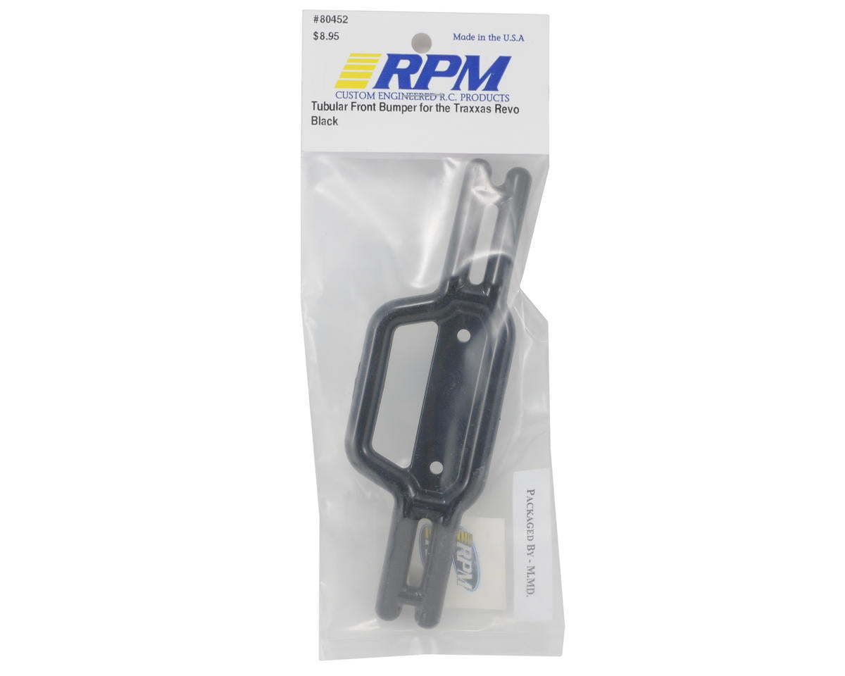 RPM Heavy Duty Front Bumper for Traxxas Revo - Black