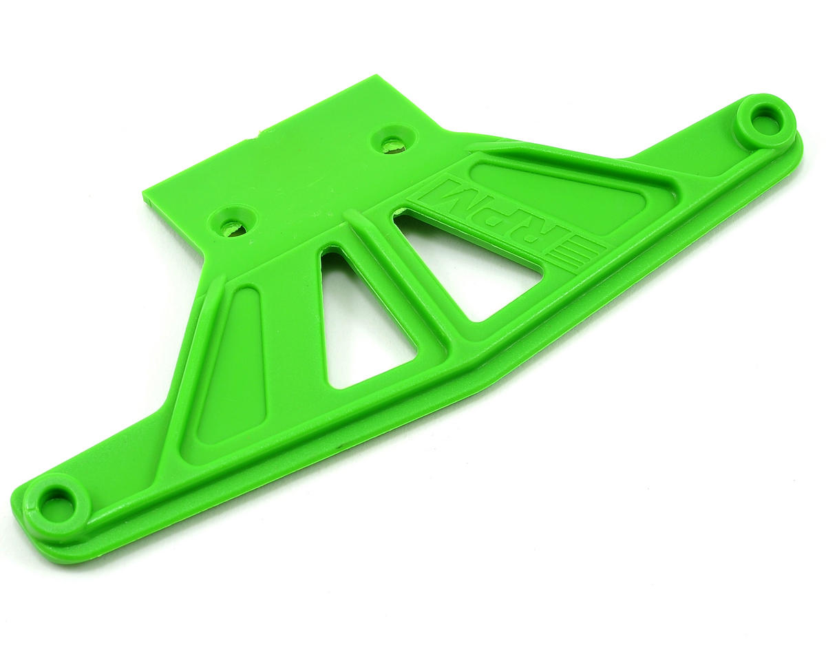 RPM Wide Front Bumper Green for Traxxas Rustler Stampede Nitro Sport Bandit