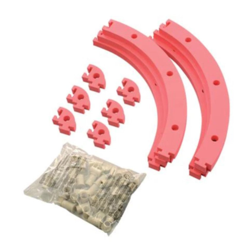 RCP Tracks RCP Tracks 50cm Turn Rails SETR-55030-01