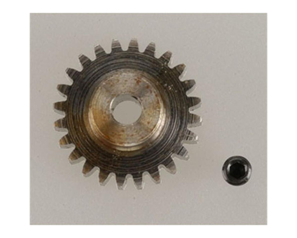 Robinson Racing 24T Steel Alloy Metric Pinion Gear - 0.6 Module, 1/8" Bore for Kyosho & Tamiya