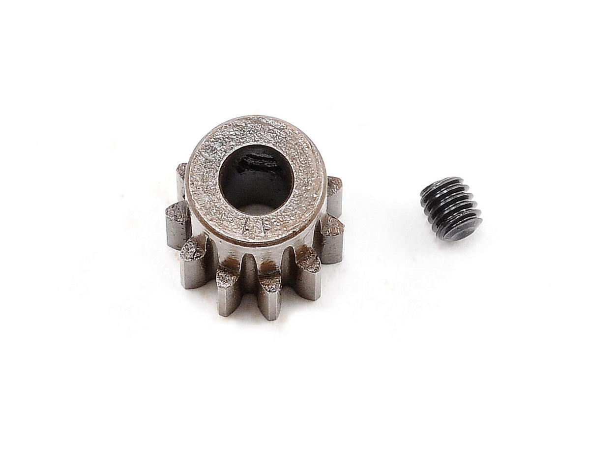 Robinson Racing 11T Extra Hard Steel Pinion Gear - 5mm Bore, 1.0 Module for 1/8 Scale RC