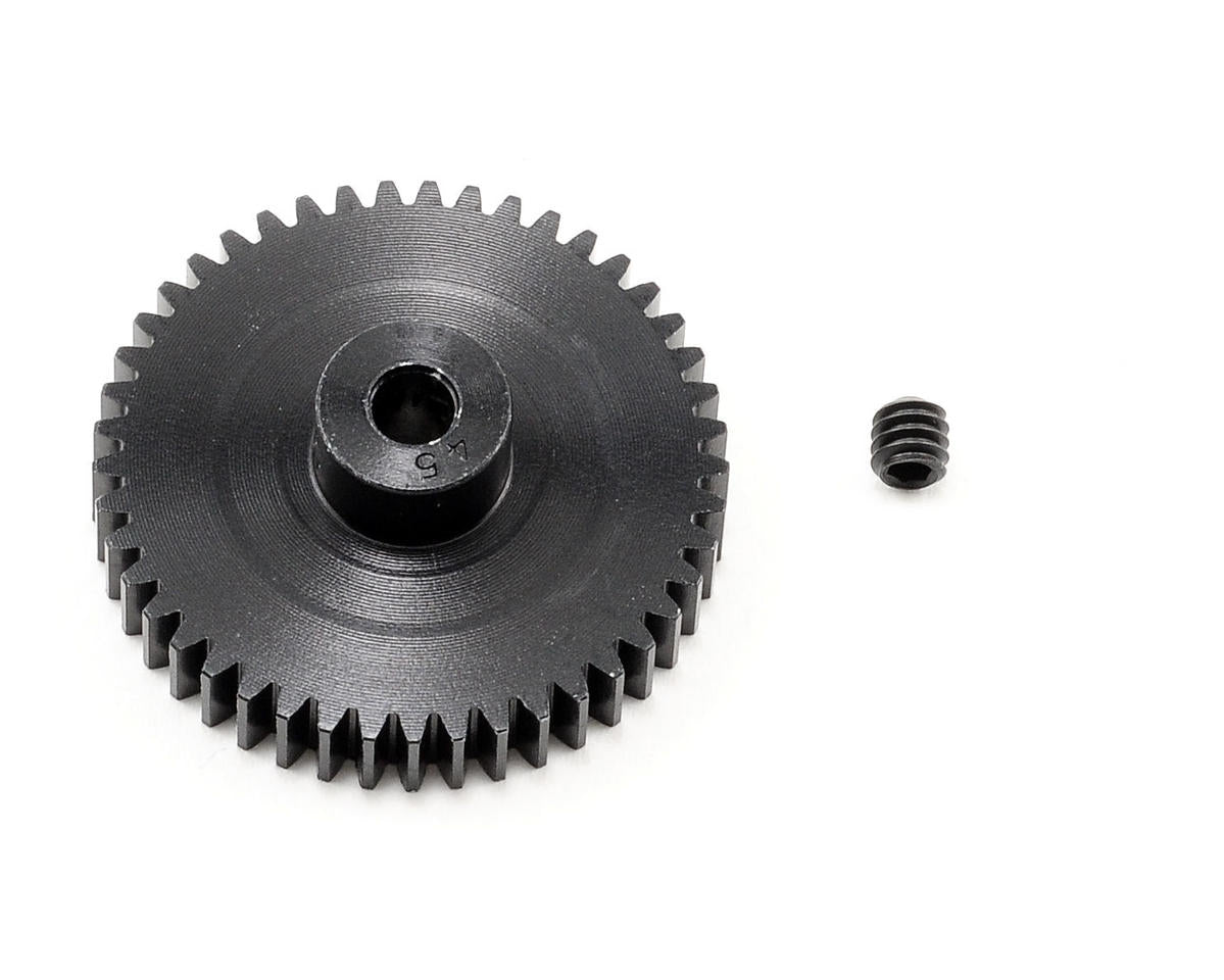 Robinson Racing 45T Aluminum Pro Pinion Gear - 48P, Hard Anodized Black